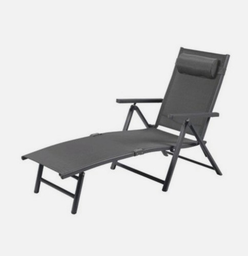 Livarno aluminium liegestuhl - livarno®, aluminium-liegestuhl