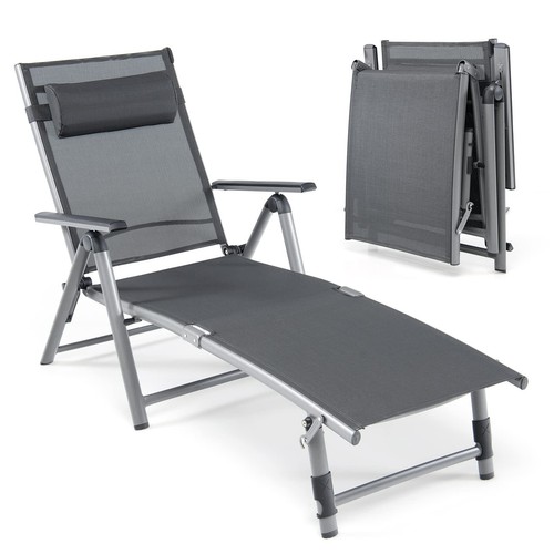 Sonnenliege klappbar 180cm - sonnenliege,