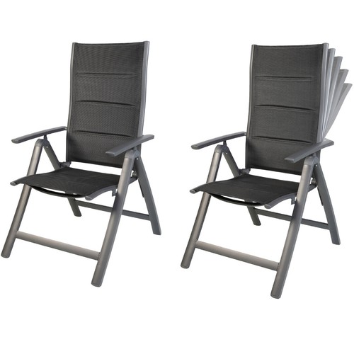 Alu klappsessel fach - klappsessel, 6-fach